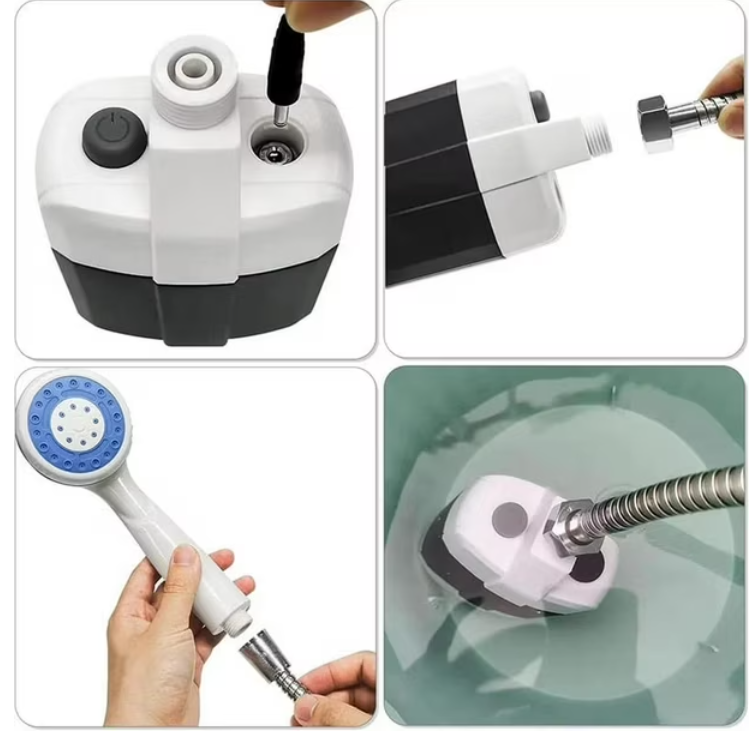 DUCHA PORTATIL BOMBA RECARGABLE - Imagen 4